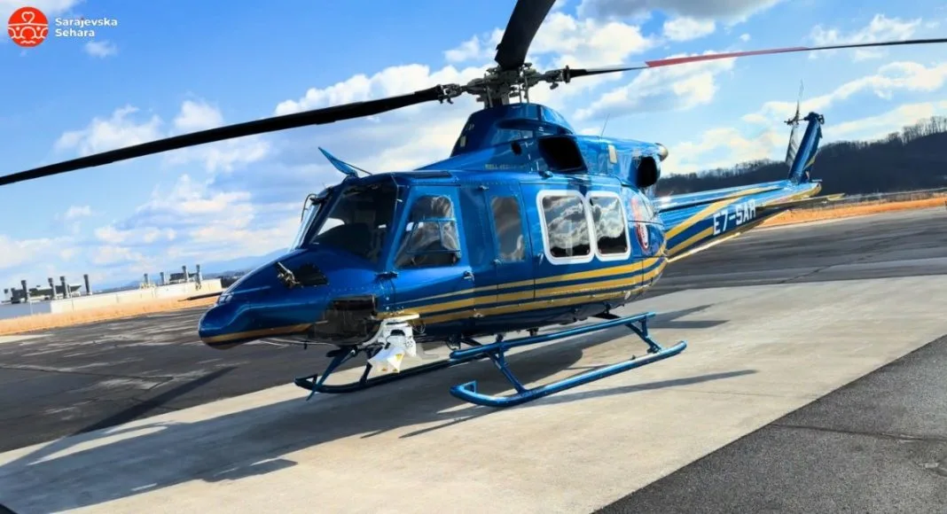 Video/ Predstavljanje prvog helikoptera Kantona Sarajevo u utorak na Igmanu