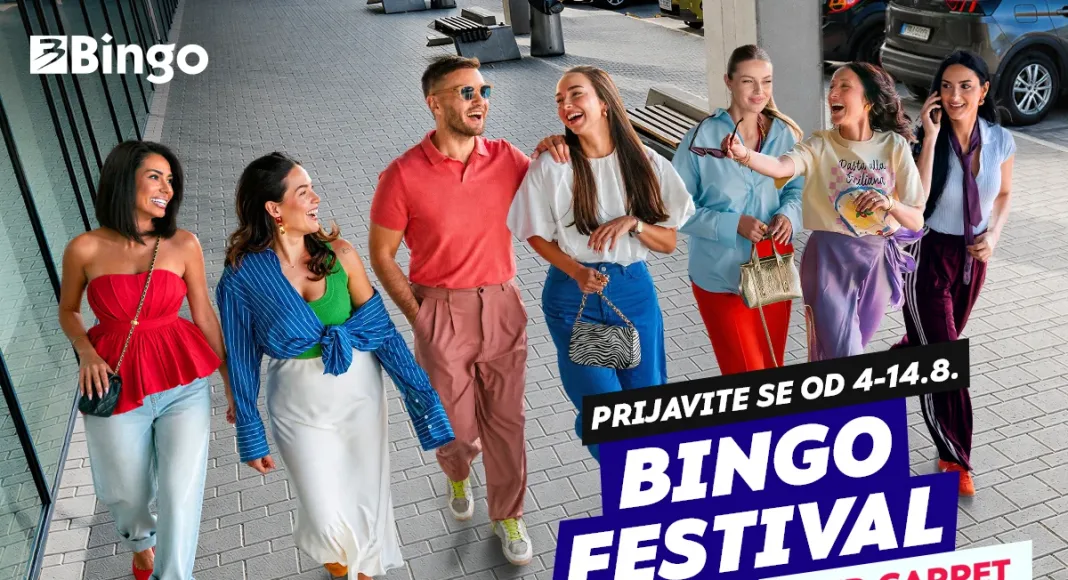 Bingo Festival Fits i red carpet experience