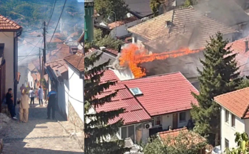 Sarajevo: Gorio krov kuće na Vratinku