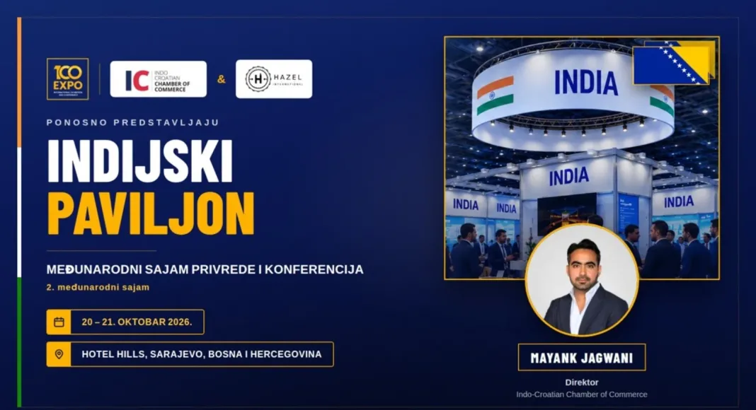 Vizual uz PR Pavljon Indije na 100 EXPO 2026