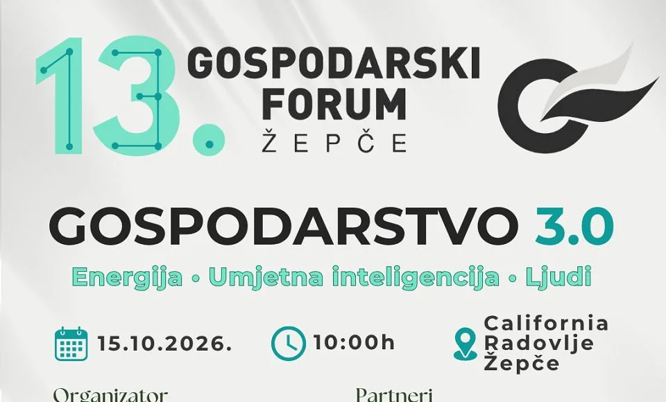 Gospodarski forum Žepče 2026: AI, energija i tržište rada